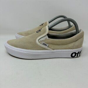 VANS ComfyCush Classic Slip-On White/Cream M 7/ Wmns 8.5